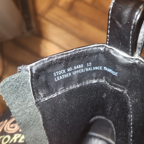 Giorgio Venturi Men's Leather Boots, size 12, like new. - Picture 4 of 7